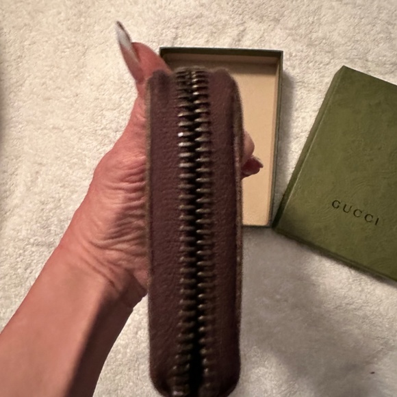 Gucci GG Supreme Ophidia Zip Around Card Case - Picture 6 of 7